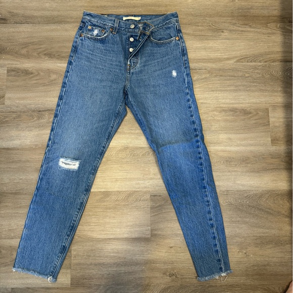 Levi wedgie straight jeans - Picture 1 of 6